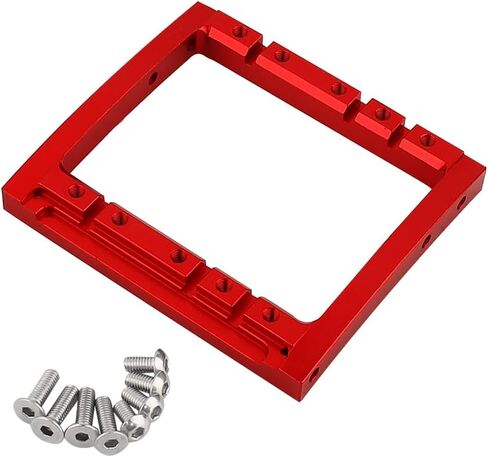 LCG Winch Dual Servo Mounts Bracket for 1/10 RC Rigs Crawler Capra SCX10 II Axle Comp TGH Rails LCG Chassis Kit Upgrade Part (Purple) in Saudi Arabia