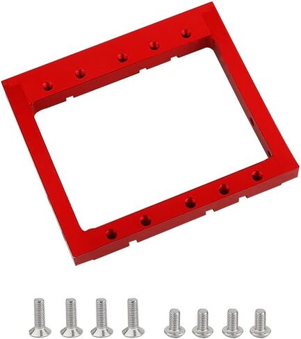 LCG Winch Dual Servo Mounts Bracket for 1/10 RC Rigs Crawler Capra SCX10 II Axle Comp TGH Rails LCG Chassis Kit Upgrade Part (Purple) in Saudi Arabia