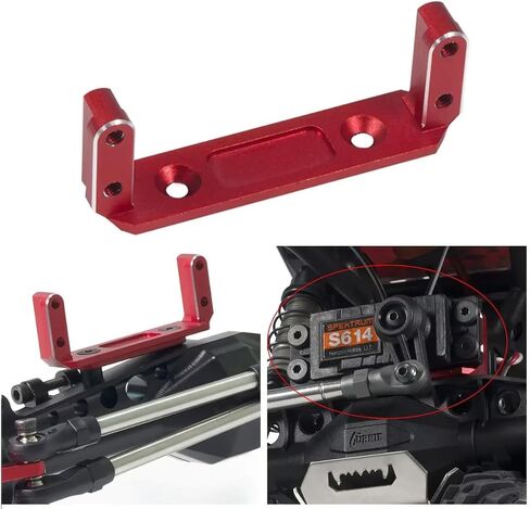 جبل من ألومنيوم سبيكة مؤازرة ل CAPRA المحوري 1/10 RC CRAWLER UTB10 VANQUISH F9 SCX10 III PORTAL AXLE SOA 4WD CAETER RIPGRADE (Black) in Kuwait