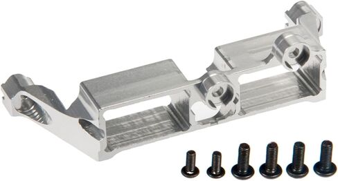 Aluminum Alloy Diff/Transmission Locking Servo Mount Differential Lock Bracket Fixed Seat for 1/10 RC Crawler Tra-xxas TRX-4 Upgrades Accessories (Black) in Kuwait