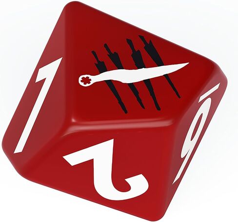 Modiphius Entertainment: Fallout Factions: Dice Sets - The Pack - 12 Engraved Dice, Tabletop Miniatures Game Accessory, Officially Licensed in Saudi Arabia