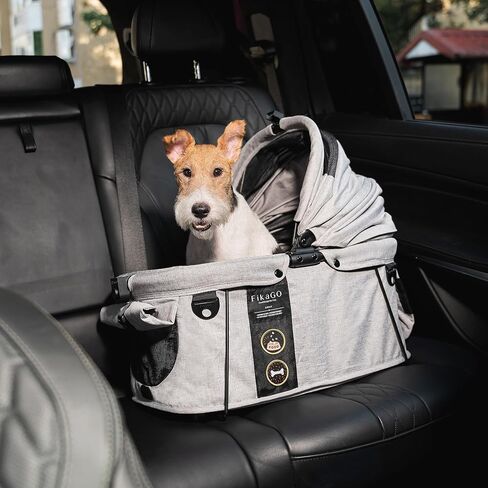Sway2 Pet Car Seat and Carrier, 2-in-1 Booster Seat for Small Dogs and Cats in Kuwait