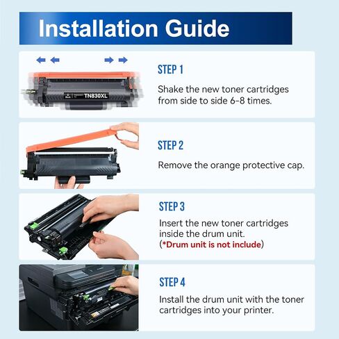 InkNI 067H 067 Toner Cartridge Set Replacement for Canon 067H Toner Cartridge Set for Canon ImageCLASS MF656Cdw MF654Cdw LBP632Cdw LBP633Cdw MF653Cdw Printer Ink High Yield (4 Pack, BK/C/M/Y) in Saudi Arabia