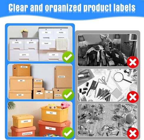 تلبية 100 PCS 4.3 "X 1.2" Clear Label حامل الجيوب اللاصقة الجرف بطاقة الجرف in Kuwait
