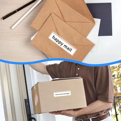 تلبية 100 PCS 4.3 "X 1.2" Clear Label حامل الجيوب اللاصقة الجرف بطاقة الجرف in Kuwait