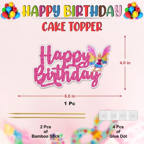 WWWE Happy Birthday Cake Topper – Wrestling Party Supplies for Boys | WWWE Theme Cake Decoration for Birthday Celebrations and Events in Saudi Arabia