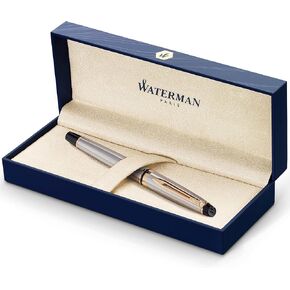 Waterman Expert Rollerball Pen, Gloss Black with 23k Gold Trim, Fine Point, Black Ink, Luxury Pen in Gift Box, Great Gift for Coworker in Kuwait