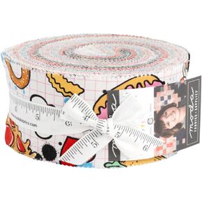 Moda Fabrics Snack Shack Jelly Roll by Crystal Manning 11940JR