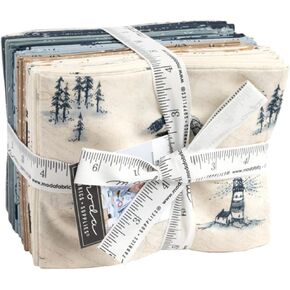 Moda Fabrics Longshore Fat Quarter Bundle by Janet Clare 24610AB