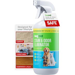 Bugmd Pet Stain Money ، Cleaner & Odor Eliminator (32oz)