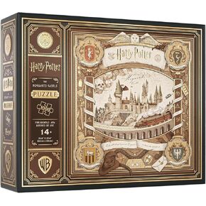 theory11 Harry Potter Jigsaw Puzzle - 1,000 Piece Jigsaw Puzzle - Officially Licensed Harry Potter Merchandise & Collectibles - Precision Fit and Premium Quality - Intermediate Puzzle