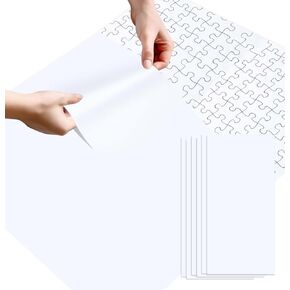 HEIPINIUYE 24 Puzzle Saver Sheets Peel and Stick, Preserve 4 × 1000 Pieces Jigsaw Puzzles, Puzzle Glue Sheets for Easy Framing of Finished Puzzles
