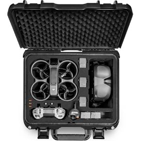 Lekufee Waterproof Hard Carrying Case for DJI Avata 2 Drone,Fly More Combo, Goggles N3 / 3 / Integra,RC Motion 3/2,FPV Remote Controller 3/2, and other Accessories(Case Only)
