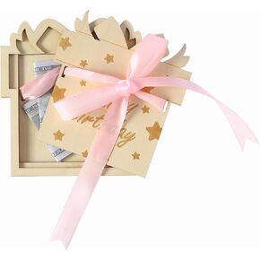 حامل أموال عيد ميلاد لأفكار الهدايا النقدية - حامل نقود هدية متعة ، حامل بطاقة عيد ميلاد خشبي ، هدايا فريدة من نوعها