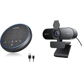 4K HD PDAF WebCAM-NEWEYE 62 & Conference Mepaler & Bluetooth Microphone ، 360 ° SOUP SOUP ، AI Leance Newpie