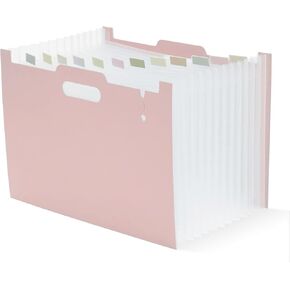 y yoma 2 pack orcordion منظم ملف مع مقبض 12 جيوب مجلد ملف توسيع مع علامات تبويب قابلة للإزالة لورق أحرف حجم الحرف المحمولة منظم منظم الوثيقة المستند المستند ، رمادي ، رمادي