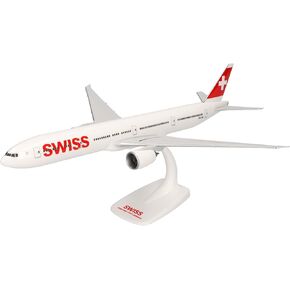 طراز Herpa Snap-Fit Airplane Boeing 777-300ER Philippine Airlines on Scale من 1: 200 ، مصغرة بلاستيكية مع Pedastal ، بناء النموذج ، Edition Collectors
