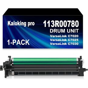 وحدة أسطوانة C7020 المعاد تصنيعها لوحدة استبدال خرطوشة الأسطوانة 113R00780 لـ Xerox Versalink C7020 C7025 C7030 Unit Lmaging (حزمة واحدة)
