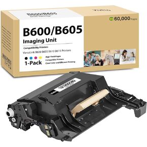 Versalink B600 B605 Imaging Unit Replacement for Xerox B605 B605 101R00582 Imaging Kit for Versalink B600 B605 B610 B615 Printers, 1 Pack B600 B605 Black Imaging Cartridge, 60,000 Pages High Yield