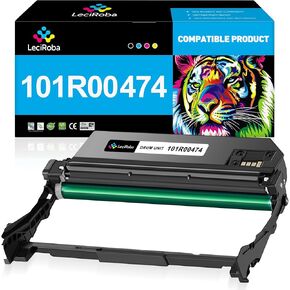 LeciRoba 101R00474 Compatible Drum Unit Replacement for Xerox 101R00474 for Xerox WorkCentre 3215 3215NI 3225 3225DNI 3225VDNI Phaser 3052 3260 3260DI 3260DNI 3260VI 3260VDNI Printer (Black, 1-Pack)