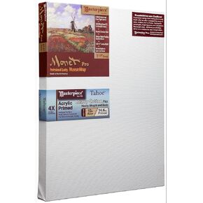 تحفة Z1MT-1030 MONET PRO 1.5 "Tahoe Deep Tahoe Plus 14.6 Oz Canvas 10" × 30 "أبيض
