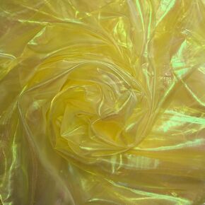 3.3 Yard Magic Purple Organza Fabric with Holographic Iridescent Effect, 59-inch Wide, Perfect for Halloween, Wedding, DIY Projects, Dress Costumes, Photography, and Venue Decoration in Kuwait