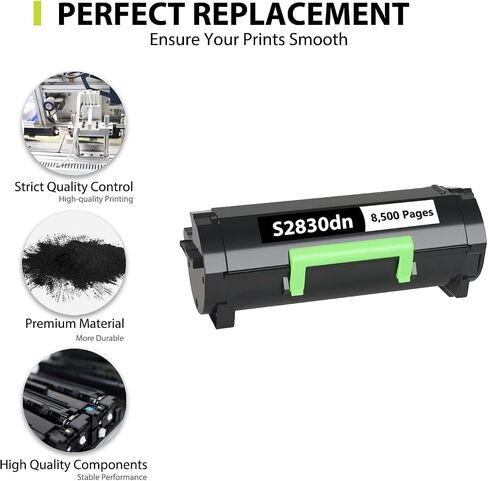 S2830dn S2830 Compatible for Dell S2830dn S2830 Toner Cartridge Fits with Series GGCTW, 593-BBYP, FR3HY, CH00D, 593-BBYP, 3RDYK, TC2RH, 593-BBYO (8,500 Pages) in Saudi Arabia