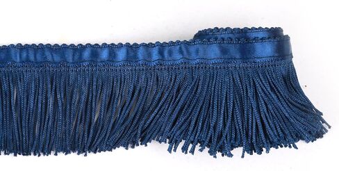 BEL AVENIR Tassel Fringe Trim 6.8 Yard x 2 Inches Sewing Fringe Trim with Blue Ribbon DIY Decoration for Clothes and Home Accessories(Red) in Saudi Arabia