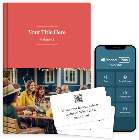Family Tree Kit, Conversation Starter Cards, Ancestry & Family History, 78 Life Story Interview Questions, Get to Know The Family, Perfect Game Night or Family Reunion (Cards Only) in Saudi Arabia