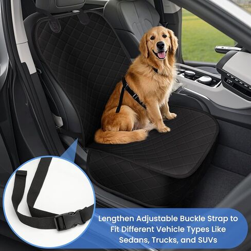 ELONGRIVER Dog Car Seat Covers, Waterproof Front Seat Cover in Kuwait