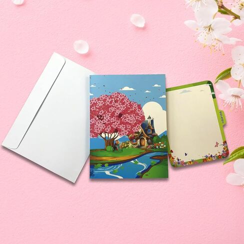 Journey of Love Pop-Up Card, Anniversary Card for Wife, Husband, Her, Him, Wedding, 3D Romantic Couple with Heart, Valentines Day Cards for Wife, 6"x 8" in Saudi Arabia