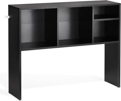 رف كتب سطح المكتب Vevor ، منظم تخزين مع 5 أرفف لمكتب الكمبيوتر ، قفص مكتب خشبي على الجرف مع منصات مضادة للانزلاق ، رف عرض أعلى المكتب للمكتب والمنزل والسكن والأبيض in Kuwait