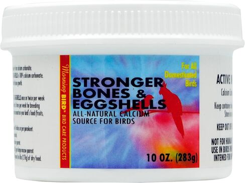 Morning Bird Stronger Bones & Eggshells, Calcium Carbonate for Breeding and Non-Breeding Birds, Promotes Healthy Bone Growth, 10 oz in Saudi Arabia