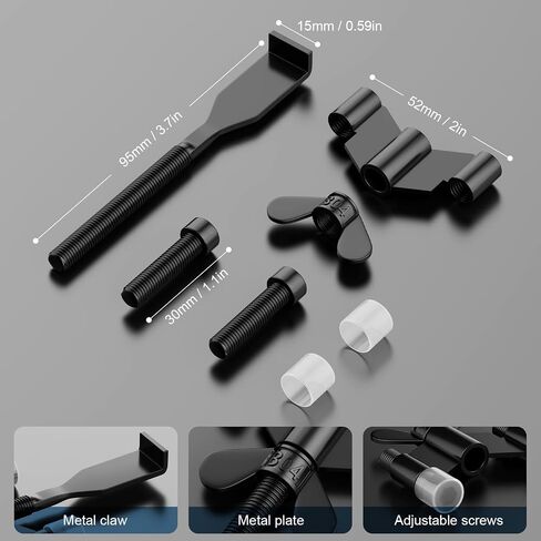 Portable Door Lock Upgraded Stoppers, Hotel Doors Locks for Travelers Safety Locker Jammer Security Devices from Rooms Inside Travel Home Apartment Bedrooms Essentials Reinforcement for Women in Kuwait