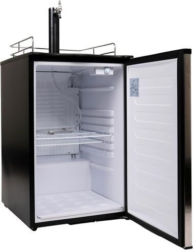 Frigidaire EFRB200 6.1 Cu Ft Stainless Steel Kegerator Beer Bar, XL, White in Saudi Arabia