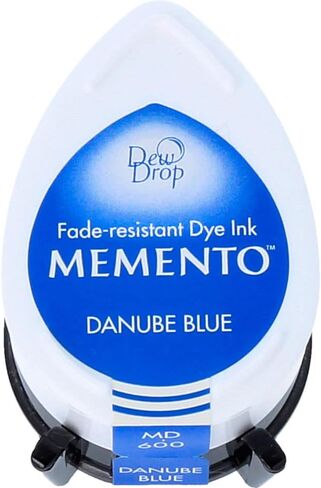 Tsukineko Memento Dew Drop Ink Pads Dew Drop Pad, Bahama Blue in Saudi Arabia