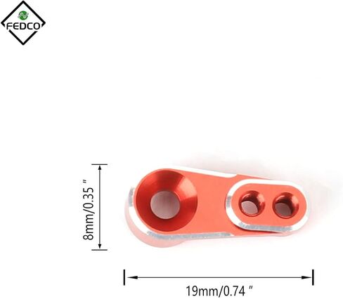 25T Servo Horn Metal Servo Arm High Torque Servo Upgrades for TRX4M Upgrade Parts 1/18 RC Crawler in Saudi Arabia