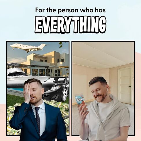 Nothing Gift - Funny Gag Gift for Men Who Want Nothing Or Have Everything - Hilarious White Elephant Gift of Nothing - Christmas Stocking Stuffer Useless Box in Saudi Arabia