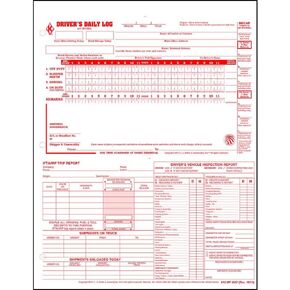 5-in-1 Driver Daily Log 3 Pack ، تنسيق الأوراق الفضفاضة المتقلصة ، 2-plyless ، 8.5 "× 11" ، 31 مجموعة من النماذج لكل وحدة ، J. J. Keller & Associates ، Inc.