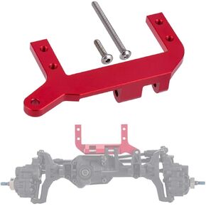 TRX4 Servo Mount, Aluminum TRX4 SOA Mount 4-Link Suspension for 1/10 RC Crawler Car TRX4 Sevro On Axle Mount Upgrades Parts(Black)
