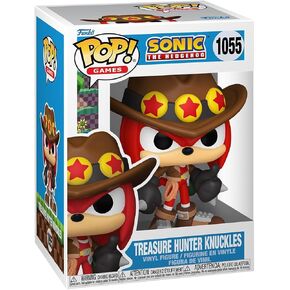 ألعاب Funko Pop: Sonic - Treasure Hunter Knuckles the Echidna - Sonic the Hedgehog - Finy Viny Figure - فكرة الهدية - البضائع الرسمية - ألعاب للأطفال والكبار - مشجعي ألعاب الفيديو