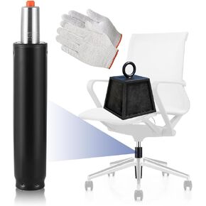 MAOPINER Office Chair Cylinder Replacement, 5" Long Stroke Gas Lift, Heavy-Duty Hydraulic Piston for Most Office and Gaming Chairs