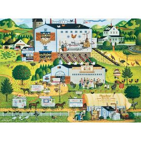 Buffalo Games - Silver Select - Charles Wysocki - Sunny Side Up - 1000 Piece Jigsaw Puzzle for Adults - Challenging Puzzle Perfect for Game Nights - Finished Size is 26.75 x 19.75