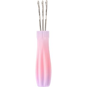 RSRIHE 3 ALCK-LATCH-LACK CORM MENITTING TOOL ، أداة صانع Cordy ICORD ، أداة الكروشيه للربط أو التزحلق على مشاريع الحياكة ، خطاف الكروشيه مع المزلاج ، أداة ربط الحياكة الفعالة (الأرجواني)