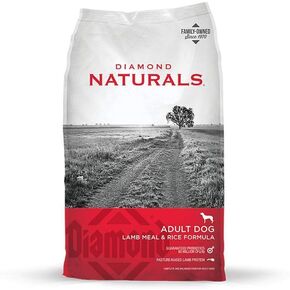 Diamond Naturals الوصفة الحقيقية لللحوم الحقيقية ، طعام الكلب الجاف الجاف مع مراعي حقيقية بروتين لحم الضأن 40 رطل