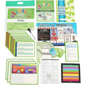 Really Good Stuff Family Engagement Math – Practice, Solve & Play Pack - Kindergarten in Kuwait