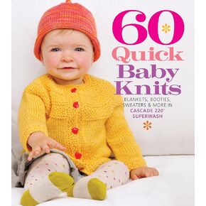 60 حياكة أطفال سريعة: البطانيات ، الجوارب ، سترات وأكثر في Cascade 220 ™ Superwash (60 مجموعة Knits Collection)