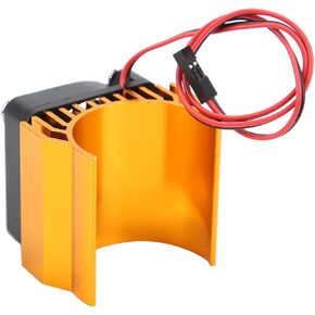 مروحة DILWE Motor Deathink ، 1/10 RC Car Motor Cooling مروحة تناسب 540/550 محرك مصقول و 3650/3660/3674 محرك بدون فرشاة