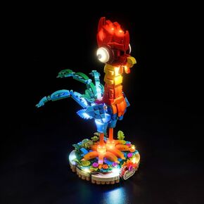 ضوء الطوائم فقط ، متوافق مع Lego Heihei ، LED إضاءة متوافقة مع LEGO 43272 ، أفكار الهدايا لعشاق Moana (لا تأتي مع النموذج)