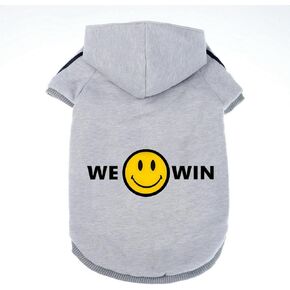 لطيف الكلب هوديي سترة pullover tracksuit سترة الشتاء معطف الطقس البارد معطف الملابس ملابس 2-LEGS رمادي للقطط جرو صغير متوسط ​​جميع الكلاب من النوع (x-small)